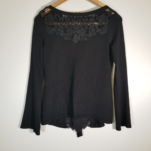 💋WHBM Black Sweater Size SX - Picture 2 of 7